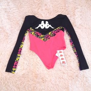 Kappa size M womens, pink & black